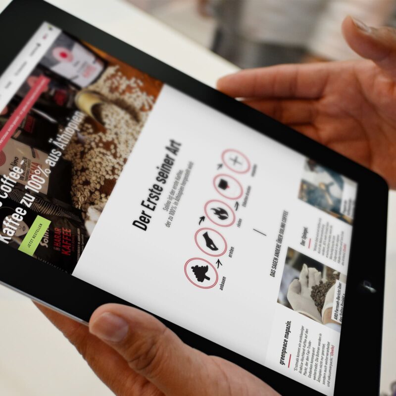 eCommerce : Solino Coffee